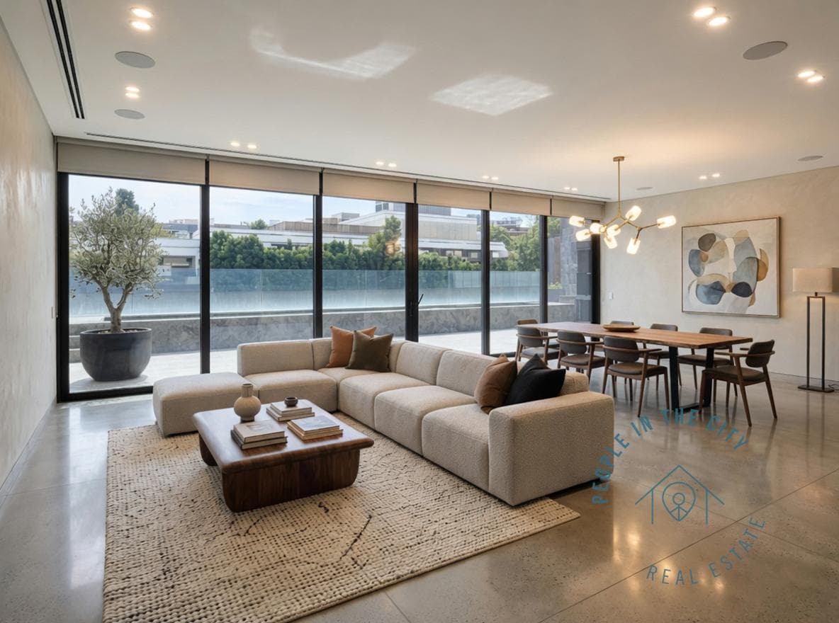 Las imágenes han sido editadas con inteligencia artificial a modo ilustrativo. Los espacios vacíos han sido ambientados digitalmente para facilitar su interpretación. El mobiliario y la decoración no están incluidos en la propiedad.