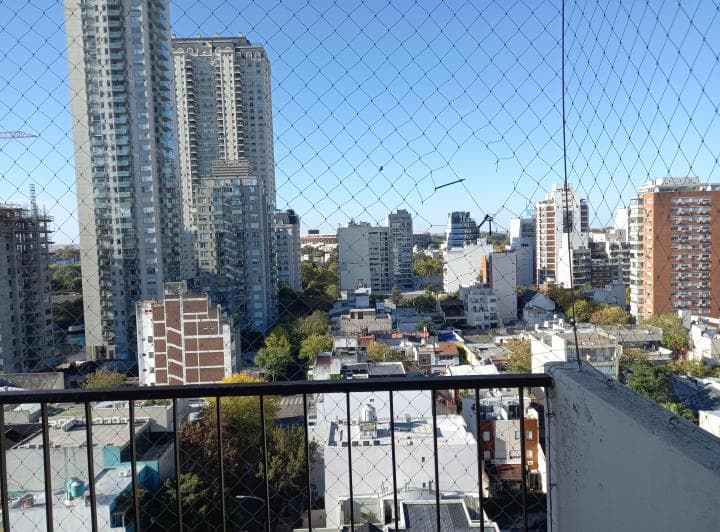 Luminoso Piso 12,Vista Abierta 3 Amb en Nunez. 2 Dormitorios con ventana al exte