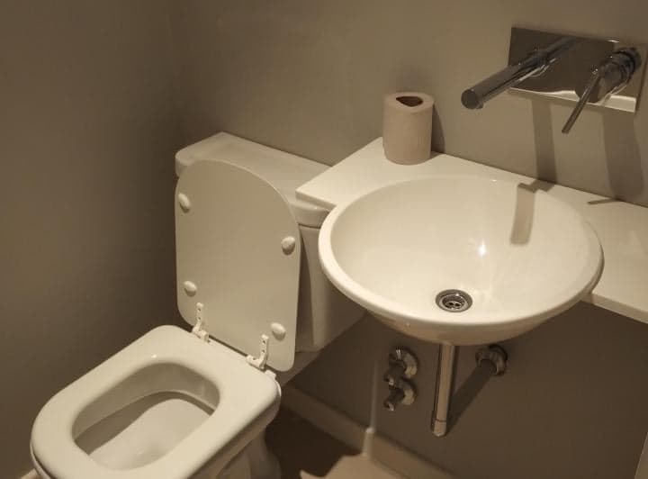 Toilette para invitados