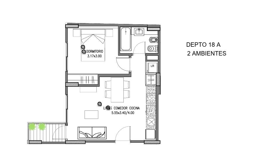 Departamento 2 ambientes en Avellaneda - foto 16