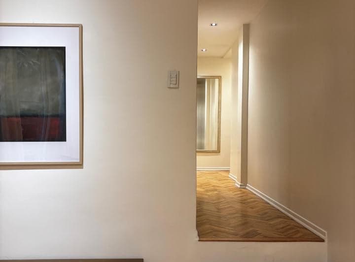hall y pasillo de entrada