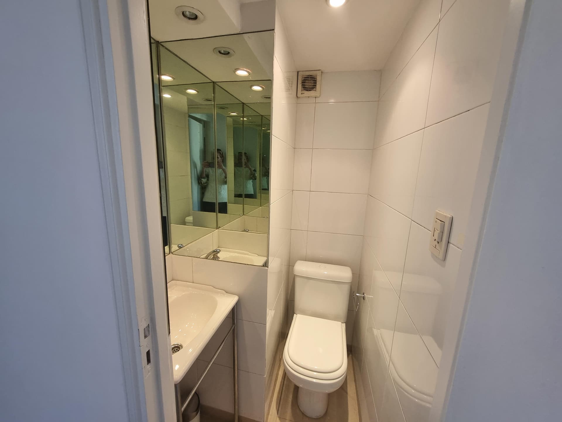 Toilette de recepcion