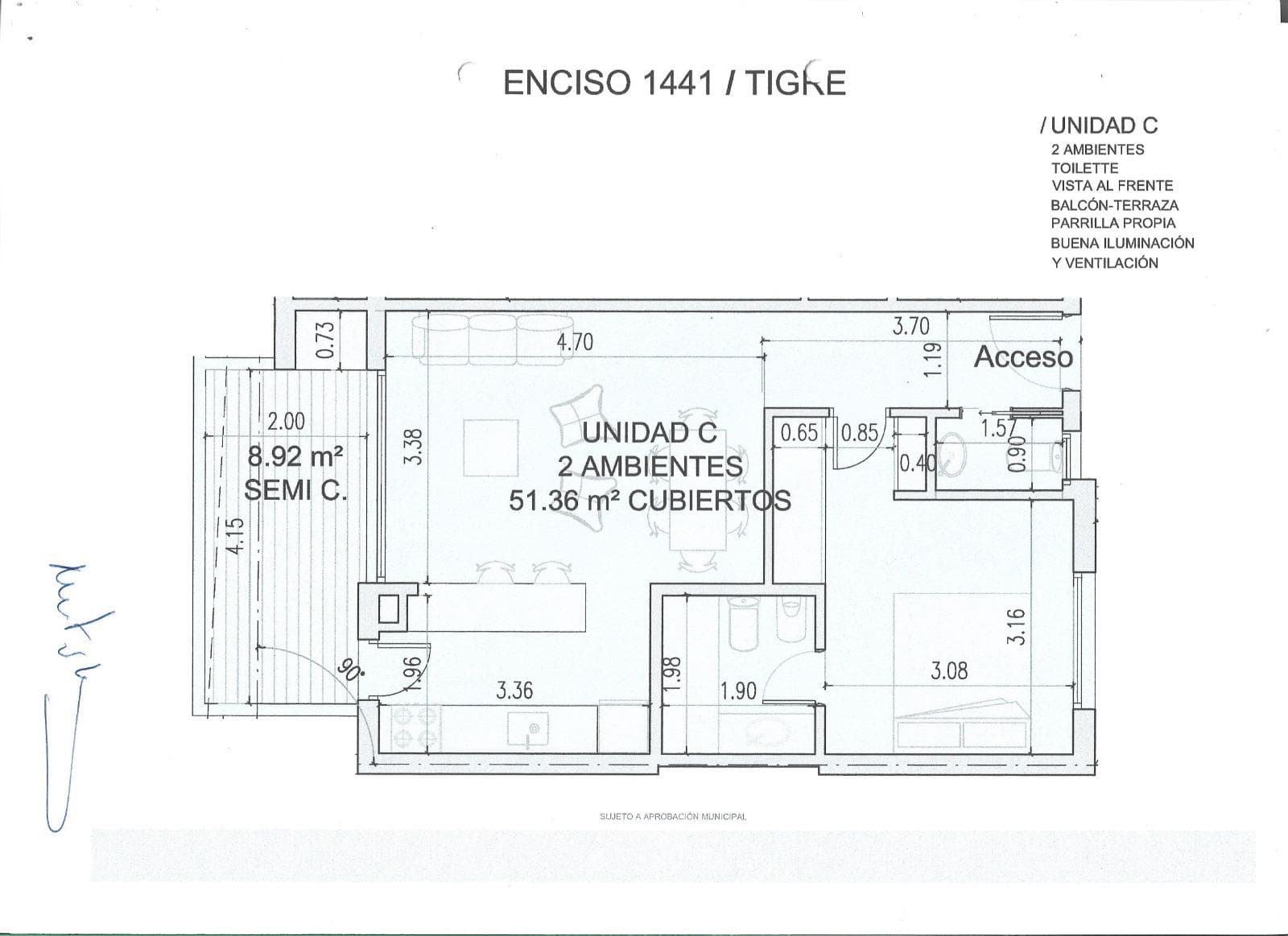 Departamento 2 ambientes en Tigre - foto 27