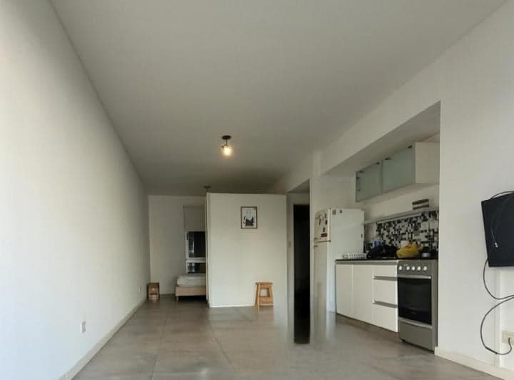 living con cocina
