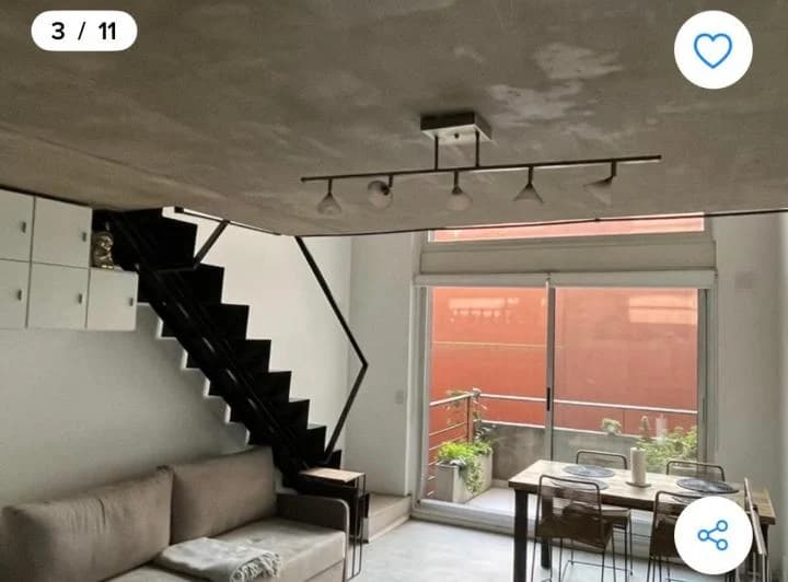 Departamento en Alquiler de 2 ambientes Palermo Hollywood