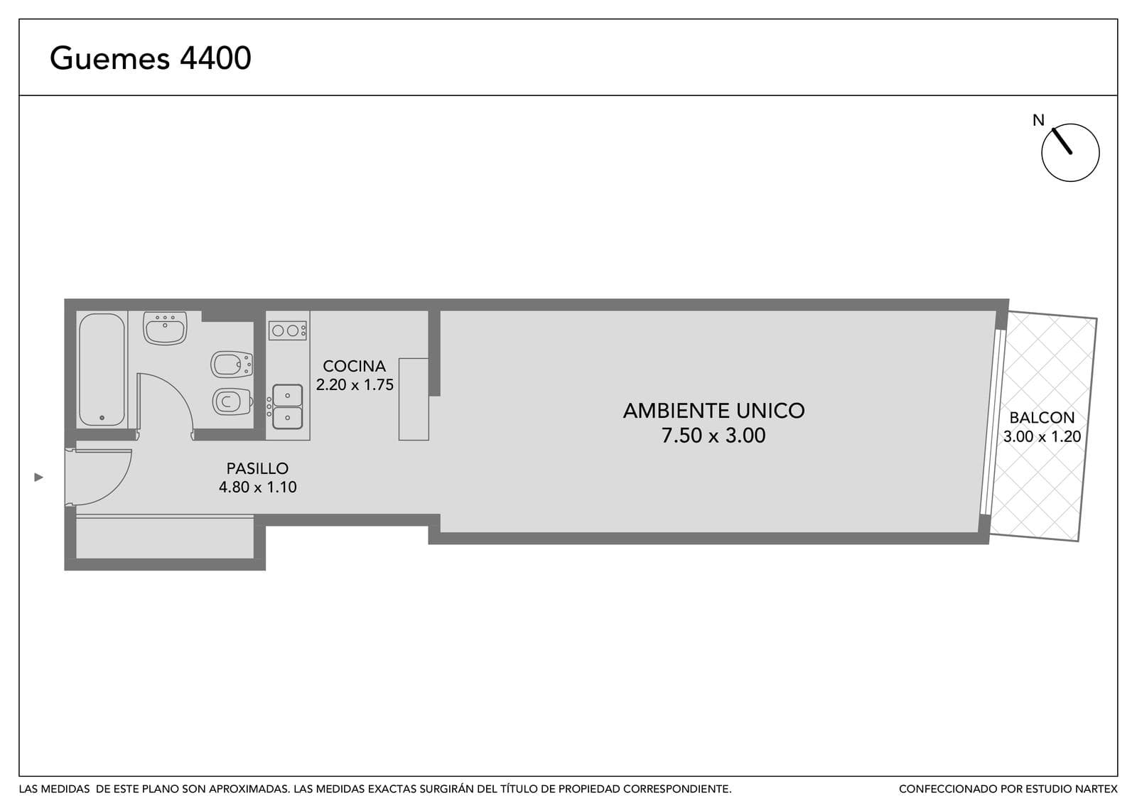 Departamento 1 ambientes en Palermo - foto 43