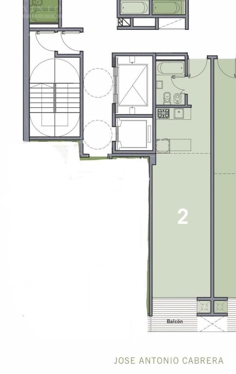 Departamento 1 ambientes en Palermo - foto 14