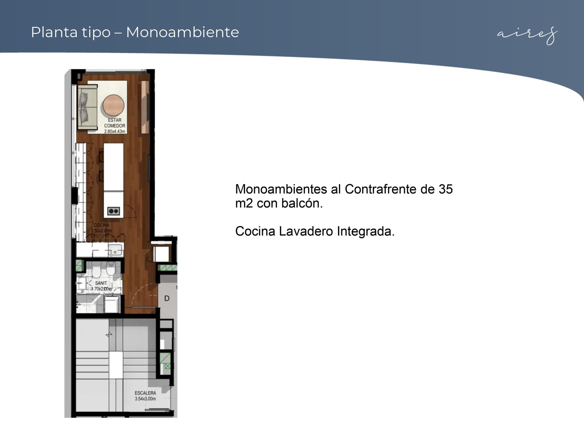 Departamento 1 ambientes en Belgrano C, Belgrano - foto 3