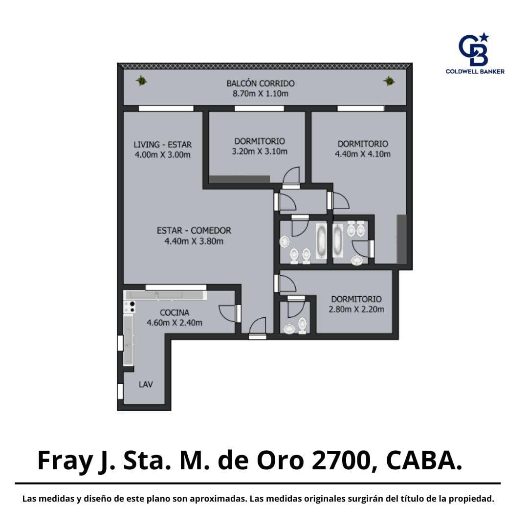 Departamento 4 ambientes en Palermo - foto 6