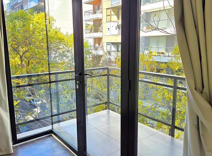 Vista del balcón desde dormitorio