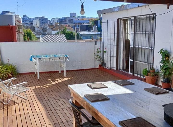 Terraza con Quincho Cerrado