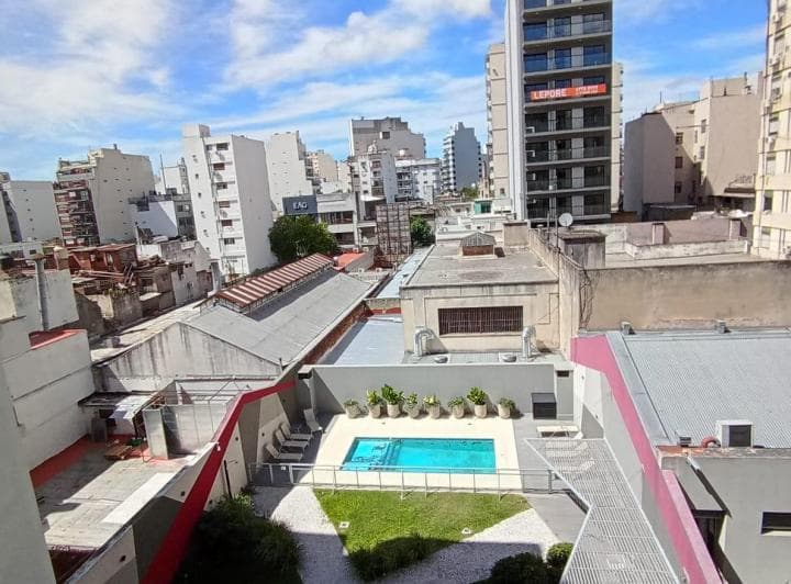 Vista desde balcón integrado