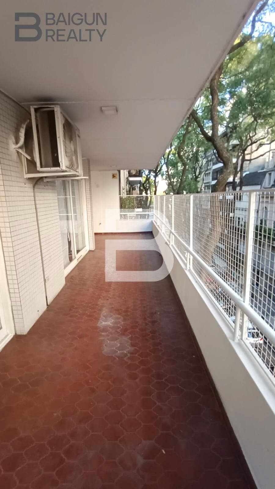 Balcón aterrazado