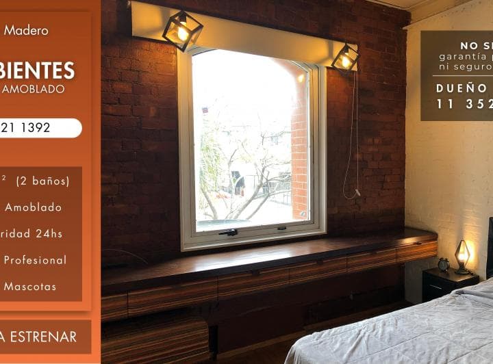 Departamento 65m² Alquiler