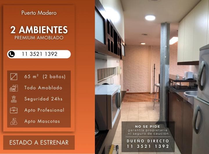 Departamento · 65m² · 2 Ambientes - Javier Diponce